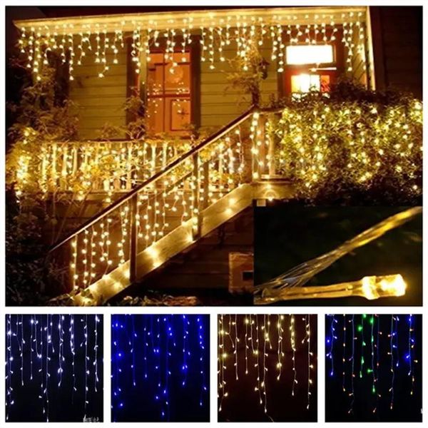 strings christmas garland outdoor led curtain icicle string light 220v droop 0.4-0.6m mall eaves garden stage fairy lights
strings christmas garland outdoor led curtain icicle string light 220v droop 0.4-0.6m mall eaves garden stage fairy lights