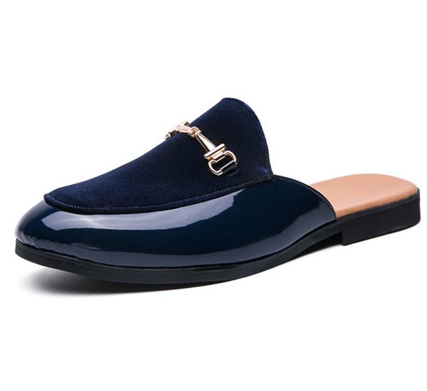 classic sandals italian half shoes for men slippers genuine leather loafers mans moccasins non-slip summer driving casual shoe, Black
classic sandals italian half shoes for men slippers genuine leather loafers mans moccasins non-slip summer driving casual shoe, Black