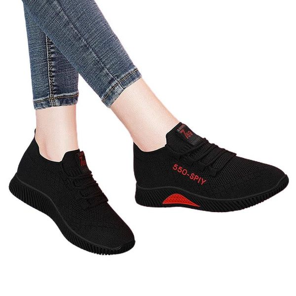 soft bottom breathable non-slip sports and leisure women's shoes spring summer shuffle dance boots, Black
soft bottom breathable non-slip sports and leisure women's shoes spring summer shuffle dance boots, Black