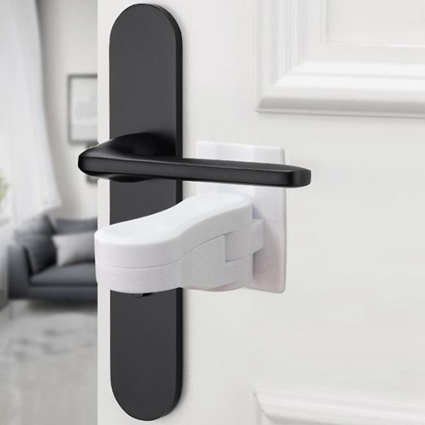 1pc baby safety lock door lever child proof doors adhesive handle compatible with standard carriers, slings & backpacks
1pc baby safety lock door lever child proof doors adhesive handle compatible with standard carriers, slings & backpacks