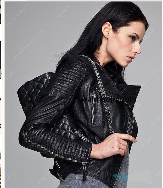 women's leather & faux pu jacket kerschaffel black soft slim fit punk baseball uniform fall
women's leather & faux pu jacket kerschaffel black soft slim fit punk baseball uniform fall