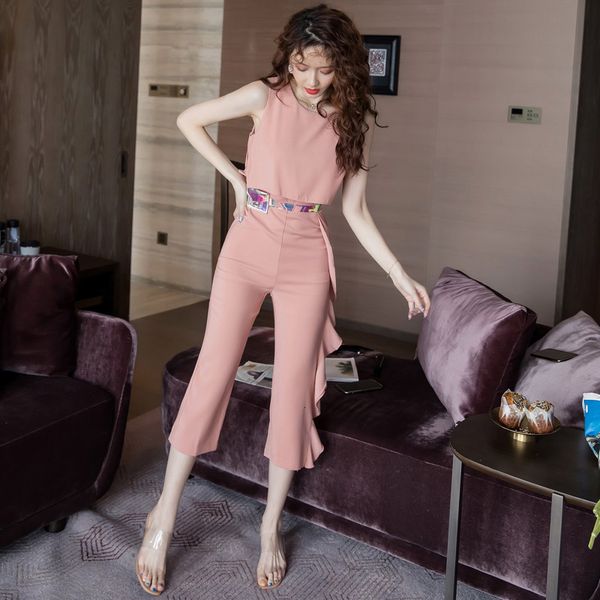 tees arrival fashionable women's summer sleeveless chiffon with simple pink temperament straight, White
tees arrival fashionable women's summer sleeveless chiffon with simple pink temperament straight, White