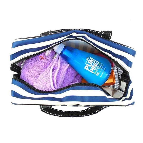 storage bags 28*10*20cm foldable swimsuit toiletries bag zip organizer oxford for stripe fabric travel/bath/gym outdoor handbag
storage bags 28*10*20cm foldable swimsuit toiletries bag zip organizer oxford for stripe fabric travel/bath/gym outdoor handbag