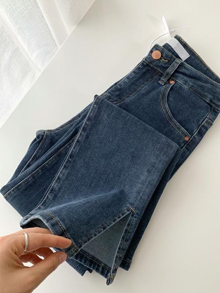 soft high waist women's trousers denim loose streetwear jean vintage full girls jeans woman pants straight femme pantalon mujer, Blue
soft high waist women's trousers denim loose streetwear jean vintage full girls jeans woman pants straight femme pantalon mujer, Blue