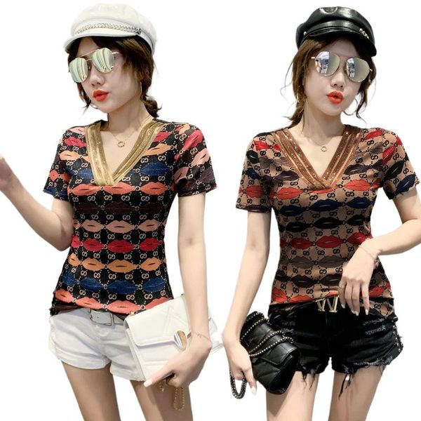 spring-summer type korean style fashion mesh stretch short sleeve v-neck bottoming shirt t-shirt for women women's, White
spring-summer type korean style fashion mesh stretch short sleeve v-neck bottoming shirt t-shirt for women women's, White