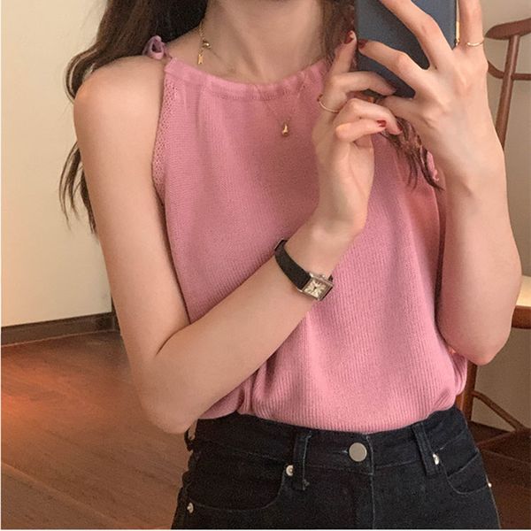 4colors korean style camisole women soild color tank female summer sleeveless knit crop womens (x1854) 210508, White
4colors korean style camisole women soild color tank female summer sleeveless knit crop womens (x1854) 210508, White