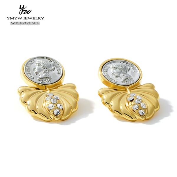 stud ymyw golden heart face portrait pattern earrings for women luxury rhinestone anniversary gift pendientes mujer, Golden;silver
stud ymyw golden heart face portrait pattern earrings for women luxury rhinestone anniversary gift pendientes mujer, Golden;silver