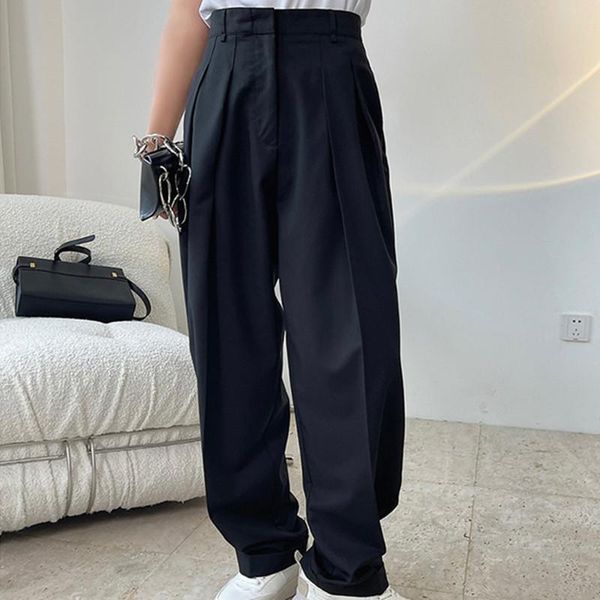 women's pants & capris 2021 summer fashion ladies wide leg loose women trousers waist casual elegant female bottoms t80, Black;white
women's pants & capris 2021 summer fashion ladies wide leg loose women trousers waist casual elegant female bottoms t80, Black;white