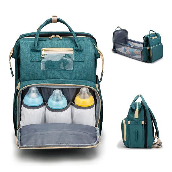 backpack mummy bag baby diaper portable folding crib light and large capacity casual double shoulder maternal travel
backpack mummy bag baby diaper portable folding crib light and large capacity casual double shoulder maternal travel