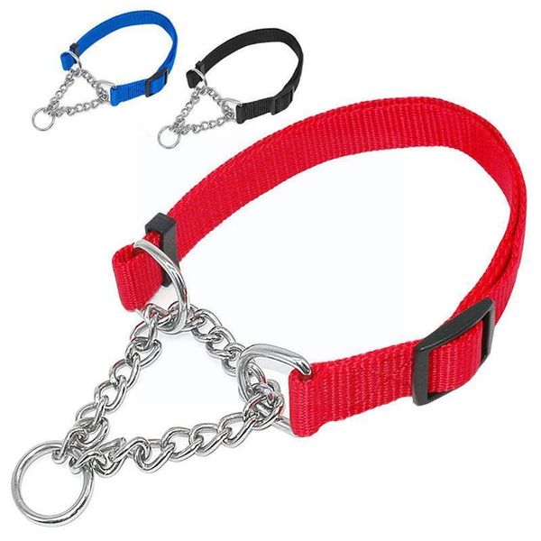 dog collars & leashes misterolina nylon collar with welded link chain training necklace size dogs pet adjustable accessories f3j8
dog collars & leashes misterolina nylon collar with welded link chain training necklace size dogs pet adjustable accessories f3j8