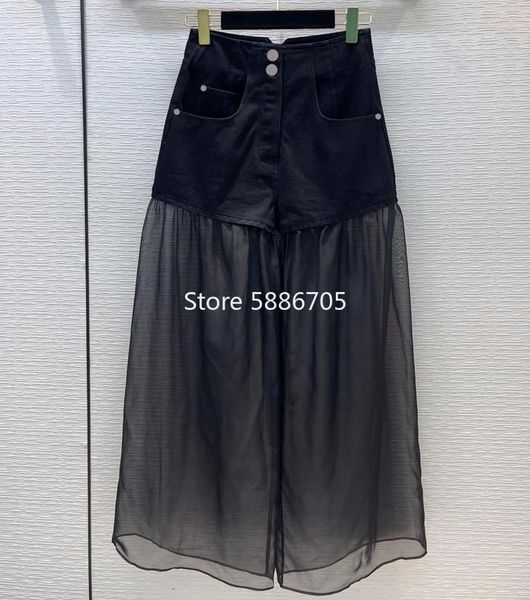 women's jeans designer autumn women fashion black high waist denim shorts casual street mesh patchwork s630, Blue
women's jeans designer autumn women fashion black high waist denim shorts casual street mesh patchwork s630, Blue