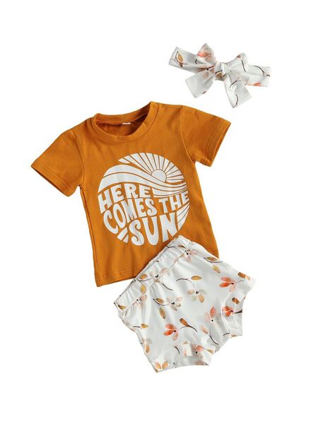 clothing sets baby girls three-piece clothes set, khaki round collar short sleeve + white shorts headdress summer
clothing sets baby girls three-piece clothes set, khaki round collar short sleeve + white shorts headdress summer