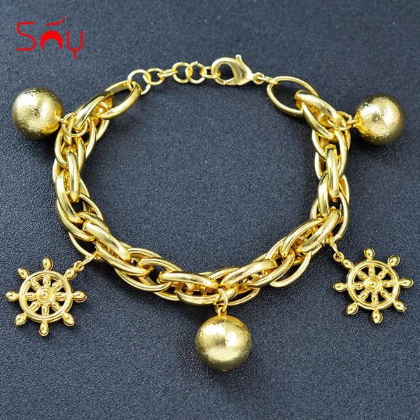 charm bracelets sunny jewelry vintage ball for women hand chains link chain bracelet wedding selling findings, Golden;silver
charm bracelets sunny jewelry vintage ball for women hand chains link chain bracelet wedding selling findings, Golden;silver