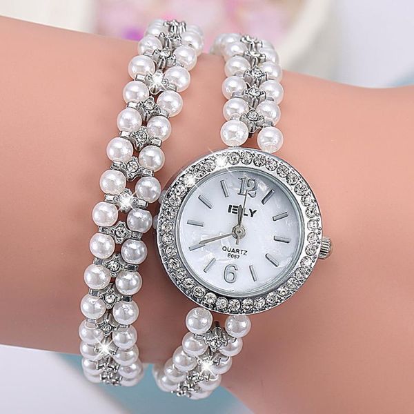 wristwatches classic women's watch wholesale fine pearl quartz fashion simple temperament, Slivery;brown
wristwatches classic women's watch wholesale fine pearl quartz fashion simple temperament, Slivery;brown