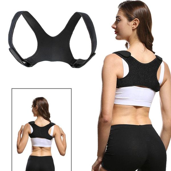 back shoulder lumbar posture correction for men women adjustable corrector brace support belt clavicle spine, Black;blue
back shoulder lumbar posture correction for men women adjustable corrector brace support belt clavicle spine, Black;blue