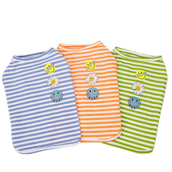 Dog Apparel Striped T-Shirt Colorful Dogs Shirt Pet Breathable Outfits Puppy Sublimation Shirts Cat Boy And Girl Pets Pup Sweatshirt, Orange striped
Dog Apparel Striped T-Shirt Colorful Dogs Shirt Pet Breathable Outfits Puppy Sublimation Shirts Cat Boy And Girl Pets Pup Sweatshirt, Orange striped