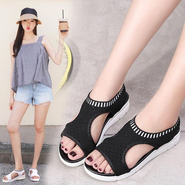 sandals 2021 women fashion breathable comfort shopping ladies summer shoes wedge black white sandal
sandals 2021 women fashion breathable comfort shopping ladies summer shoes wedge black white sandal