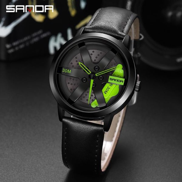 wristwatches sanda selling fashion men's car wheel center watch waterproof leather rim rotating dial relogio masculino 1061, Slivery;brown
wristwatches sanda selling fashion men's car wheel center watch waterproof leather rim rotating dial relogio masculino 1061, Slivery;brown