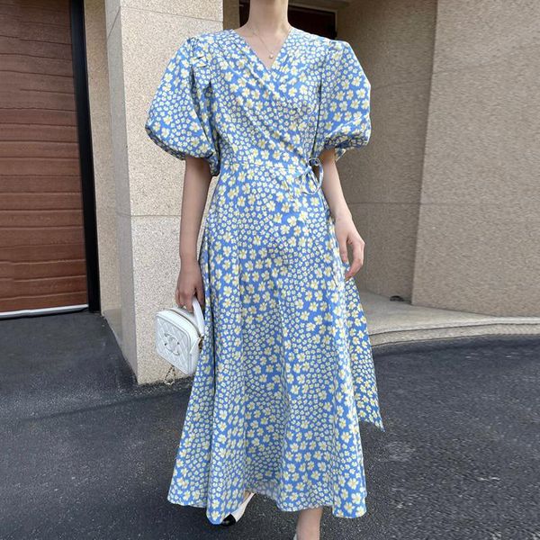 casual dresses south korean chicv led cross design side bind a chip small broken flower hubble-bubble sleeve dress, Black;gray
casual dresses south korean chicv led cross design side bind a chip small broken flower hubble-bubble sleeve dress, Black;gray
