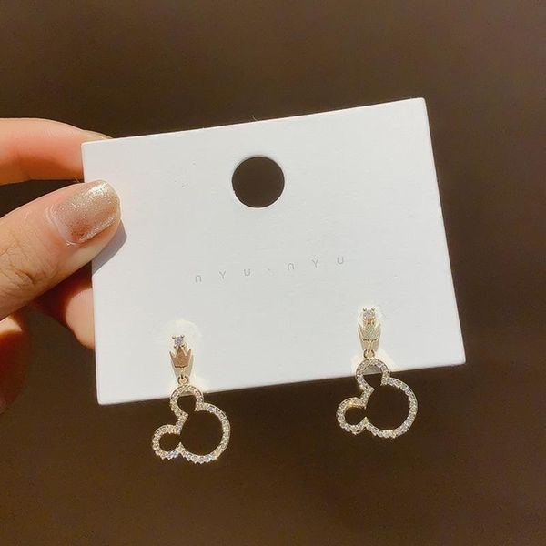 dangle & chandelier cute bear crown mouse earrings crystals cartoon pendant luxury korean jewelry charm 2021 trendy accessories gift, Silver
dangle & chandelier cute bear crown mouse earrings crystals cartoon pendant luxury korean jewelry charm 2021 trendy accessories gift, Silver