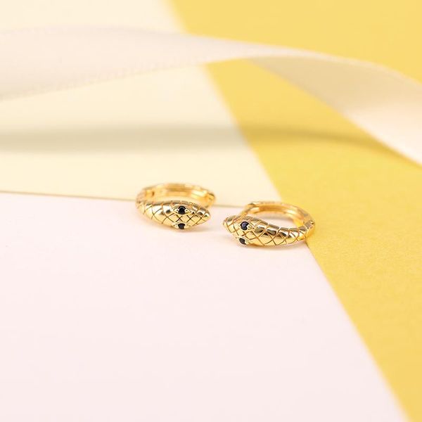 hoop & huggie 925 sterling silver small earrings for women fashion animal snake shaped gold jewelry, Golden;silver
hoop & huggie 925 sterling silver small earrings for women fashion animal snake shaped gold jewelry, Golden;silver