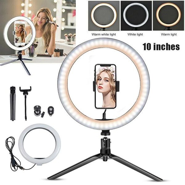 flash heads 10 inch led ring light with tripod stand kit for camera mobile phone selfie video live stream nc99
flash heads 10 inch led ring light with tripod stand kit for camera mobile phone selfie video live stream nc99