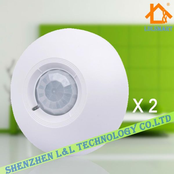 wired 360 degree detection ceiling pir infrared motion sensor for burglar alarm system 2pcs/lot systems
wired 360 degree detection ceiling pir infrared motion sensor for burglar alarm system 2pcs/lot systems
