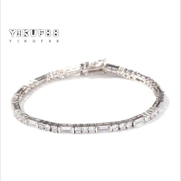 link, chain yikuf88 hip hop jewelry men 3mm single row full zircon fashion bracelet multi-size nightclub for women, Black
link, chain yikuf88 hip hop jewelry men 3mm single row full zircon fashion bracelet multi-size nightclub for women, Black