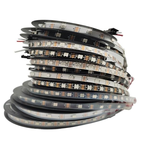 smart led strip individuaiiy addressabie rgb light 30ieds/m black/white pcb ip65/ip67 dc5v strips
smart led strip individuaiiy addressabie rgb light 30ieds/m black/white pcb ip65/ip67 dc5v strips