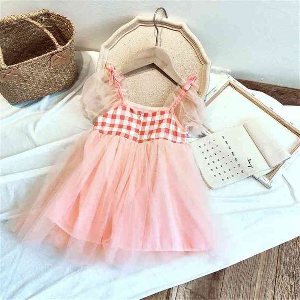 gooporson summer kids clothes mesh plaid princess dress elegant vestidos korean cute little girls costume party birthday clothes 210715, Red;yellow
gooporson summer kids clothes mesh plaid princess dress elegant vestidos korean cute little girls costume party birthday clothes 210715, Red;yellow
