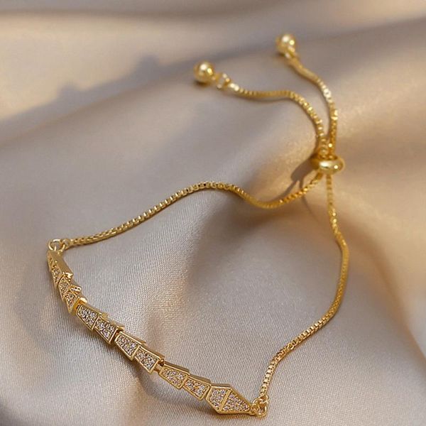 link, chain 2021 fashion korea original design cz crystal snake bracelet for woman gold cuff women luxury jewelry gift, Black
link, chain 2021 fashion korea original design cz crystal snake bracelet for woman gold cuff women luxury jewelry gift, Black
