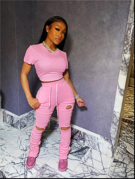 women tracksuits summer two piece set ruched pleated stacked pants tracksuit matching hollow out skinny bodycon club outfits, Gray
women tracksuits summer two piece set ruched pleated stacked pants tracksuit matching hollow out skinny bodycon club outfits, Gray