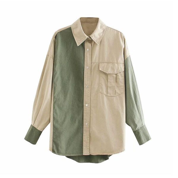 vintage long sleeve shirts casual autumn beige green patchwork women blouses blouse cotton fall 2021 clothing women's, White
vintage long sleeve shirts casual autumn beige green patchwork women blouses blouse cotton fall 2021 clothing women's, White