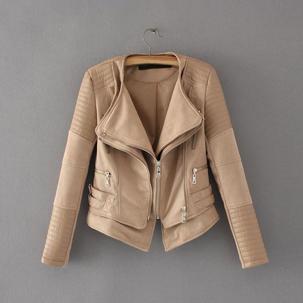 women's leather & faux women suede spliced pu jackets lady autumn winter black matte motorcycle zippers coats streetwear
women's leather & faux women suede spliced pu jackets lady autumn winter black matte motorcycle zippers coats streetwear