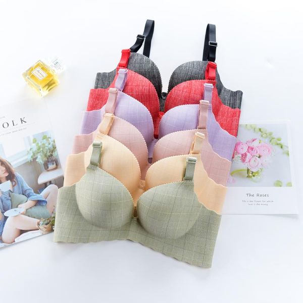 comfortable breathable girl without rims underwear woman beautiful thickness gathered on the bra grating game back bras, Red;black
comfortable breathable girl without rims underwear woman beautiful thickness gathered on the bra grating game back bras, Red;black