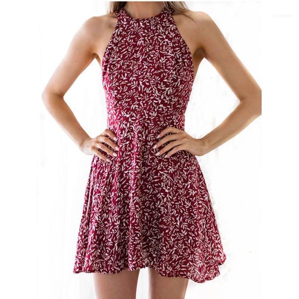 casual dresses summer 2021 fashion halter print mini women dress bohemian backless a-line sleeveless vestido1, Black;gray
casual dresses summer 2021 fashion halter print mini women dress bohemian backless a-line sleeveless vestido1, Black;gray