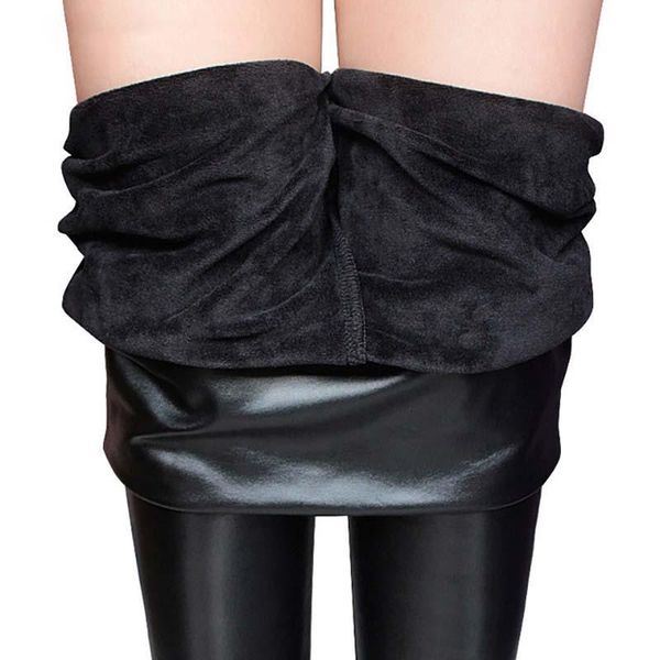 winter women pants warm thick mid waist push up pu leather skinny plus size trousers femme women's & capris, Black;white
winter women pants warm thick mid waist push up pu leather skinny plus size trousers femme women's & capris, Black;white