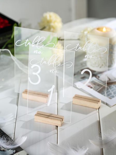 party decoration custom calligraphy wedding table number sign, clear sign with your information, decor
party decoration custom calligraphy wedding table number sign, clear sign with your information, decor