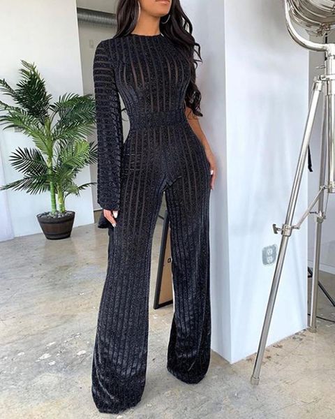 women's jumpsuits & rompers sheer pinstripe long sleeve wide leg jumpsuit 2021 overalls black skinny womens bodycon female, Black;white
women's jumpsuits & rompers sheer pinstripe long sleeve wide leg jumpsuit 2021 overalls black skinny womens bodycon female, Black;white
