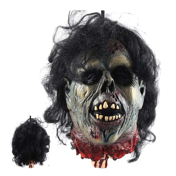 costume accessories horror zombie decapitated halloween party prop hanging decoration scary haunted house party props, Silver
costume accessories horror zombie decapitated halloween party prop hanging decoration scary haunted house party props, Silver
