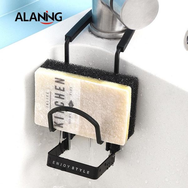 hooks & rails double layer faucet drain rack kitchen sink shelf clean sponge brush storage household iron+silicone
hooks & rails double layer faucet drain rack kitchen sink shelf clean sponge brush storage household iron+silicone