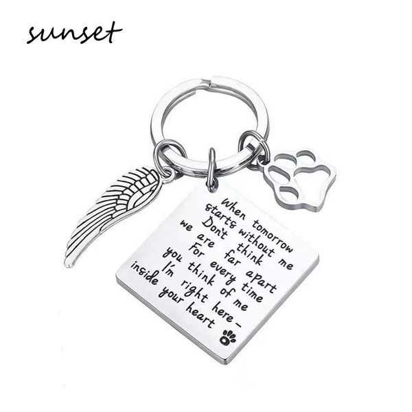 keychains customizable pet memorial keychain dogs cats loss of sympathy key chain remembrance jewelry keyrings, Silver
keychains customizable pet memorial keychain dogs cats loss of sympathy key chain remembrance jewelry keyrings, Silver