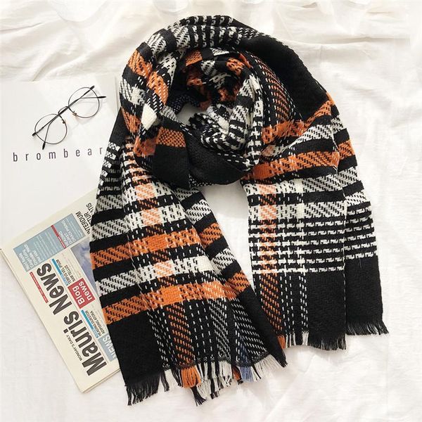 scarves 2021 korean fashion winter scarf for women colorful plaid faux cashmere warm laides elegant big long shawl with tassel, Blue;gray
scarves 2021 korean fashion winter scarf for women colorful plaid faux cashmere warm laides elegant big long shawl with tassel, Blue;gray