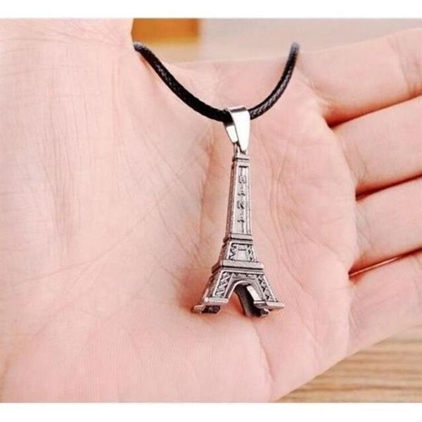 pendant necklaces korean jewelry retro eiffel tower men's titanium steel necklace, Silver
pendant necklaces korean jewelry retro eiffel tower men's titanium steel necklace, Silver