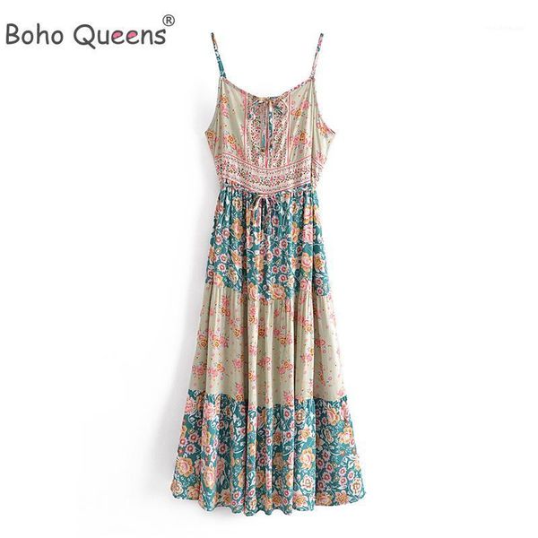 boho queens women floral print sleeveless beach bohemian strap dresses ladies summer rayon maxi dress vestidos casual, Black;gray
boho queens women floral print sleeveless beach bohemian strap dresses ladies summer rayon maxi dress vestidos casual, Black;gray