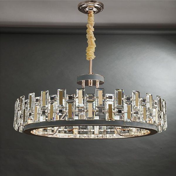 pendant lamps living room luxury led e14 lights lustre modern k9 crystal lighting round metal chain hanging lamp fixtures
pendant lamps living room luxury led e14 lights lustre modern k9 crystal lighting round metal chain hanging lamp fixtures