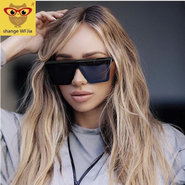 oversized square sunglasses women 2019 luxury fashion brand flache red clear lens gafas shadow mirror uv400, White;black
oversized square sunglasses women 2019 luxury fashion brand flache red clear lens gafas shadow mirror uv400, White;black