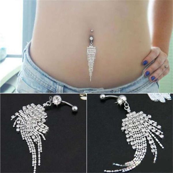 titanium steel navel nail tassel inlaid diamond navel ring stainless steel ring body piercing jewelry
titanium steel navel nail tassel inlaid diamond navel ring stainless steel ring body piercing jewelry