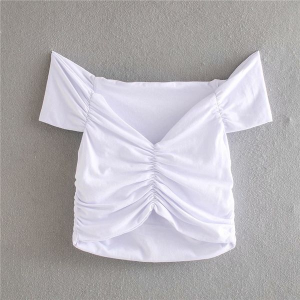 women's blouses & shirts women summer casual solid pleated za short blouse female fashion sleeve v-neck elastic bust white shirts
women's blouses & shirts women summer casual solid pleated za short blouse female fashion sleeve v-neck elastic bust white shirts