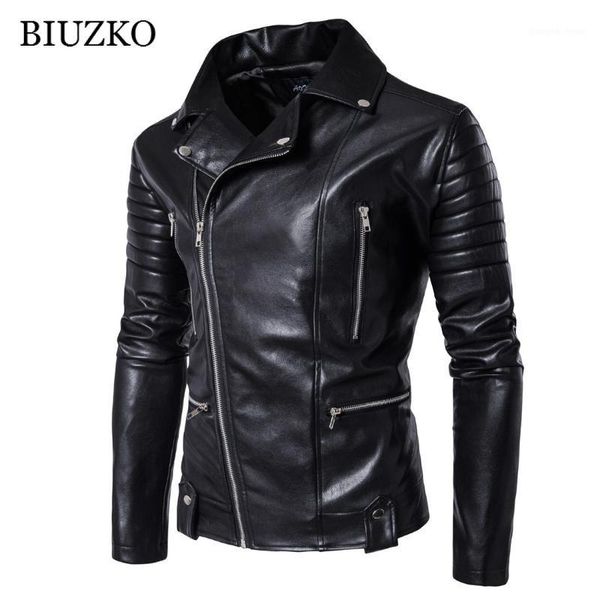 men's fur & faux punk solid men leather jacket turn-down collar slim bomber jackets and coats autumn zippers motorcycle overcoat, Black
men's fur & faux punk solid men leather jacket turn-down collar slim bomber jackets and coats autumn zippers motorcycle overcoat, Black